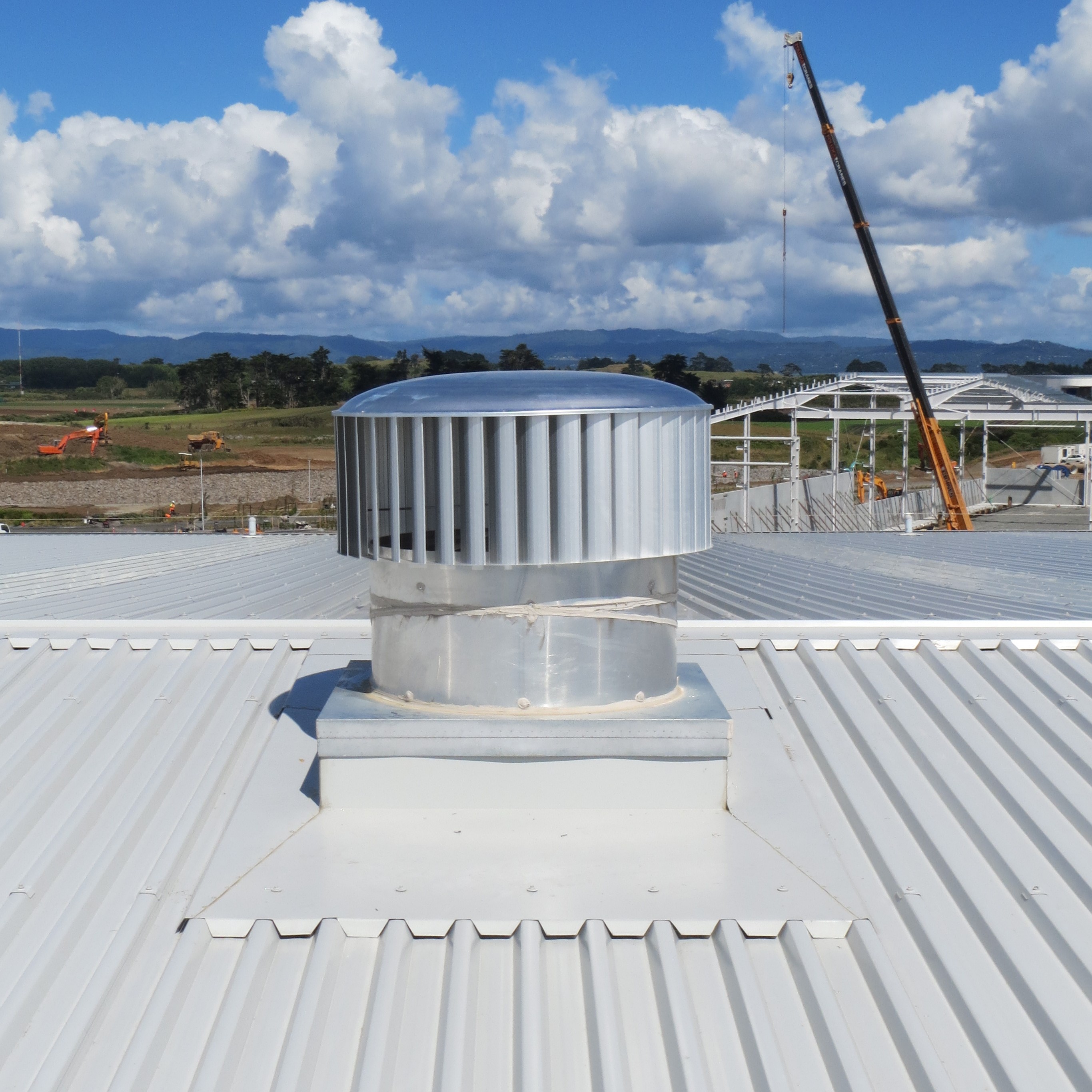 Ventilador de turbina rotatoria de viento Whirlybird