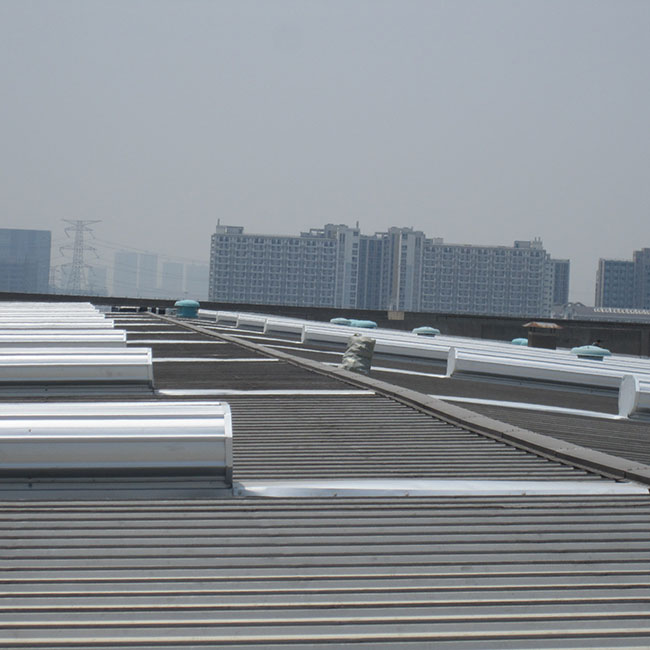 Ventiladores de cumbrera de techo de plástico enrollado