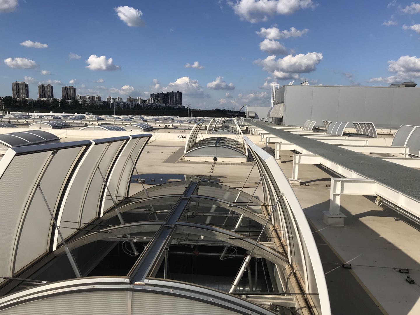 Ventilación de humo de la habitación de los edificios del sótano