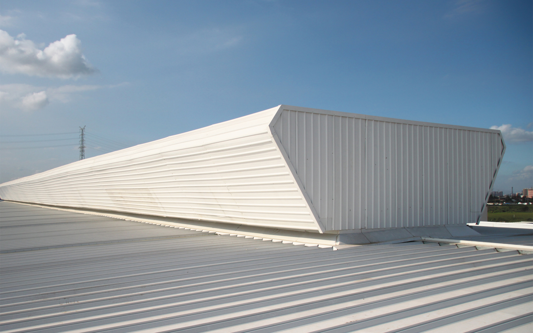 Ventiladores continuos inteligentes fuera de cumbrera