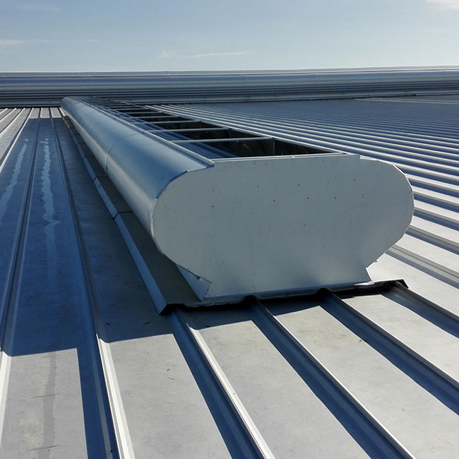 Ventiladores de cumbrera de ático de acero de cadera