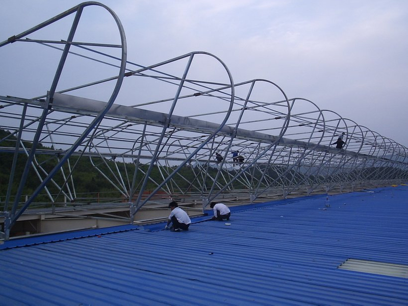 Ventiladores de cumbrera de ático de cobertizo con deflectores externos